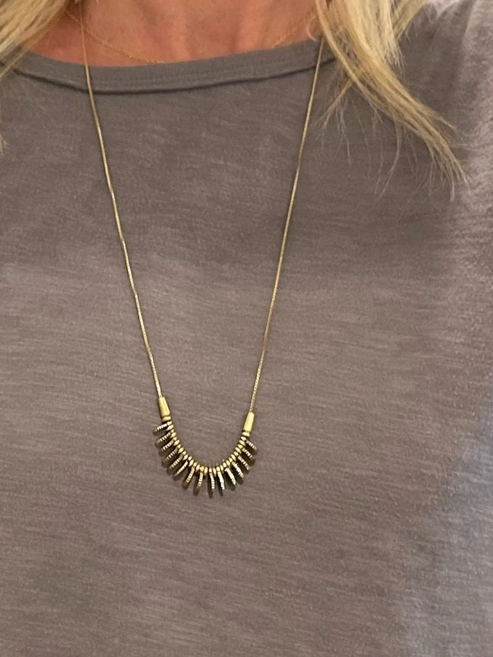 Madewell long adjustable necklace - Picture 2 of 5